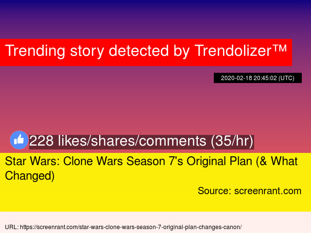 Star Wars Clone Wars Season 7 S Original Plan Amp What Changed